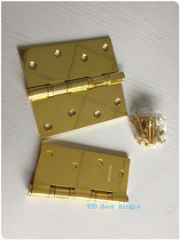 OEM حلقة الفولاذ المقاوم للصدأ واضعا الكرة مفصلات الباب GP مطلي بالذهب 3.0mm