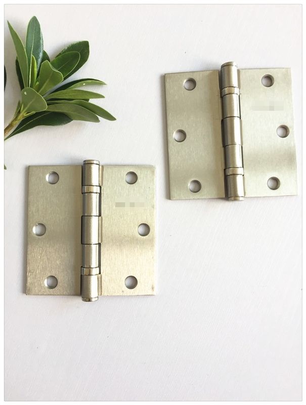 مفصلات الأبواب من النيكل الساتان 2 مفصلات بوابة تحمل من الصلب دائرة الرأس المصقول